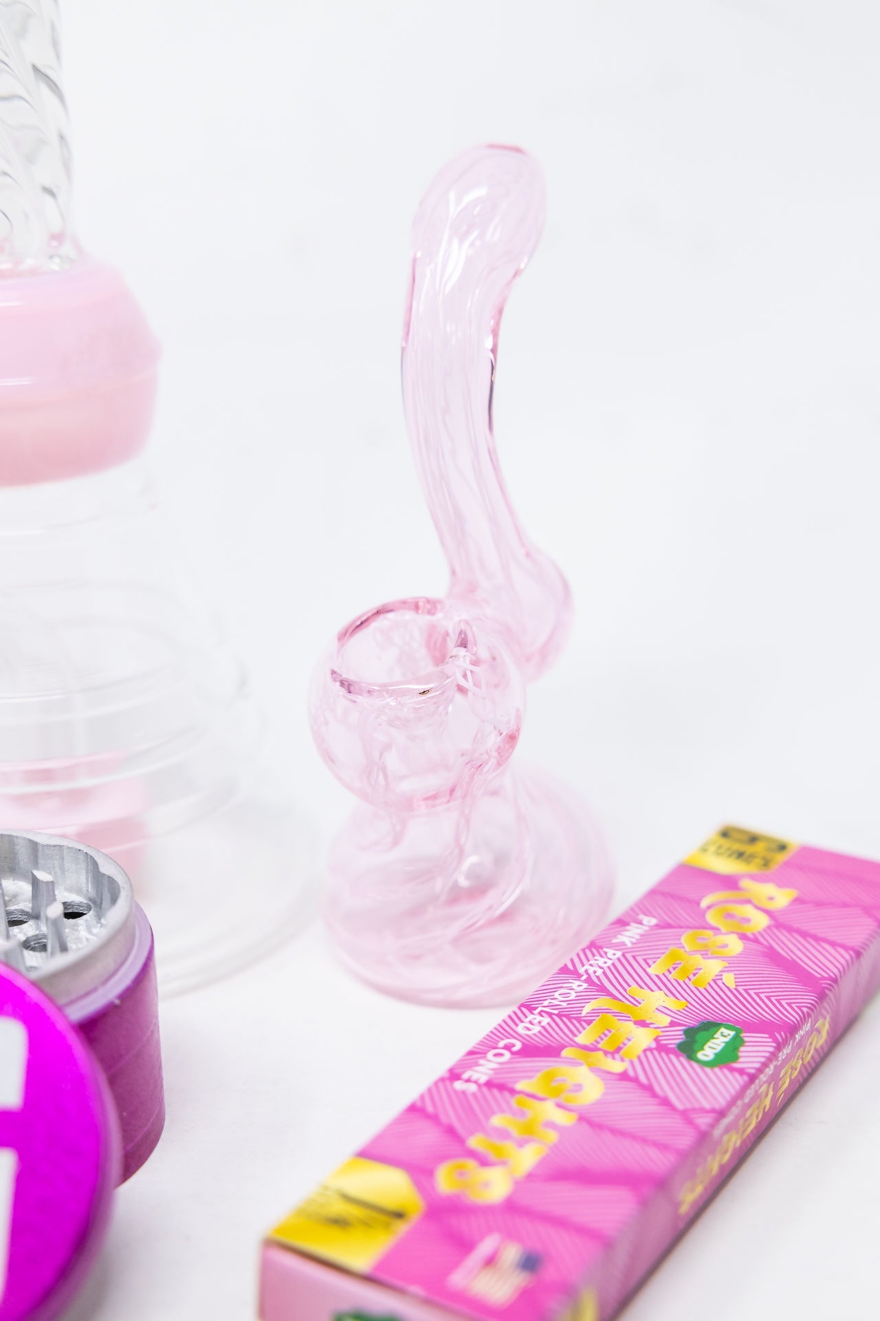 8" Pink Twisted Stoner Combo Set StonedGenie.com