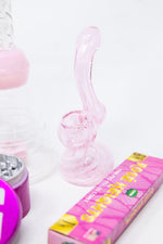 8" Pink Twisted Stoner Combo Set
