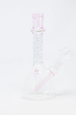7" Pink Twisted Devil Bong