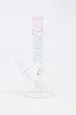 7" Pink Twisted Devil Bong