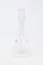 7" Pink Twisted Devil Bong