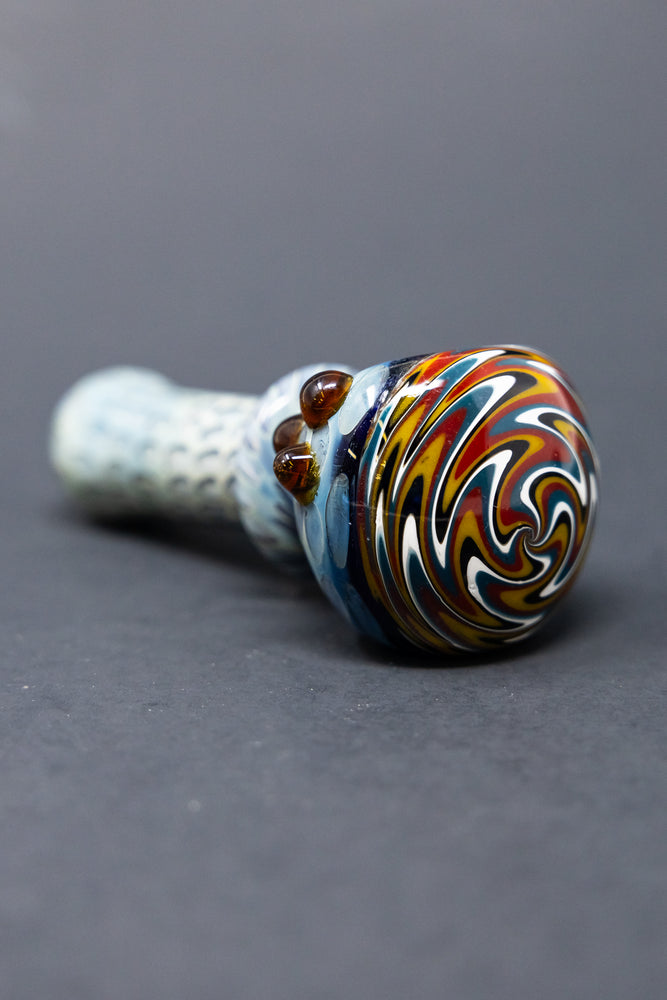 5" Snake Skin Glass Pipe