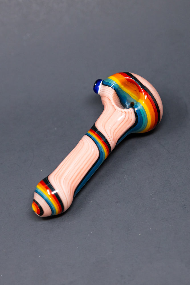 5" Rainbow Glass Pipe