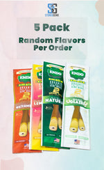 Endo Hemp Wrap Mini Wood Tips- 5 Pack