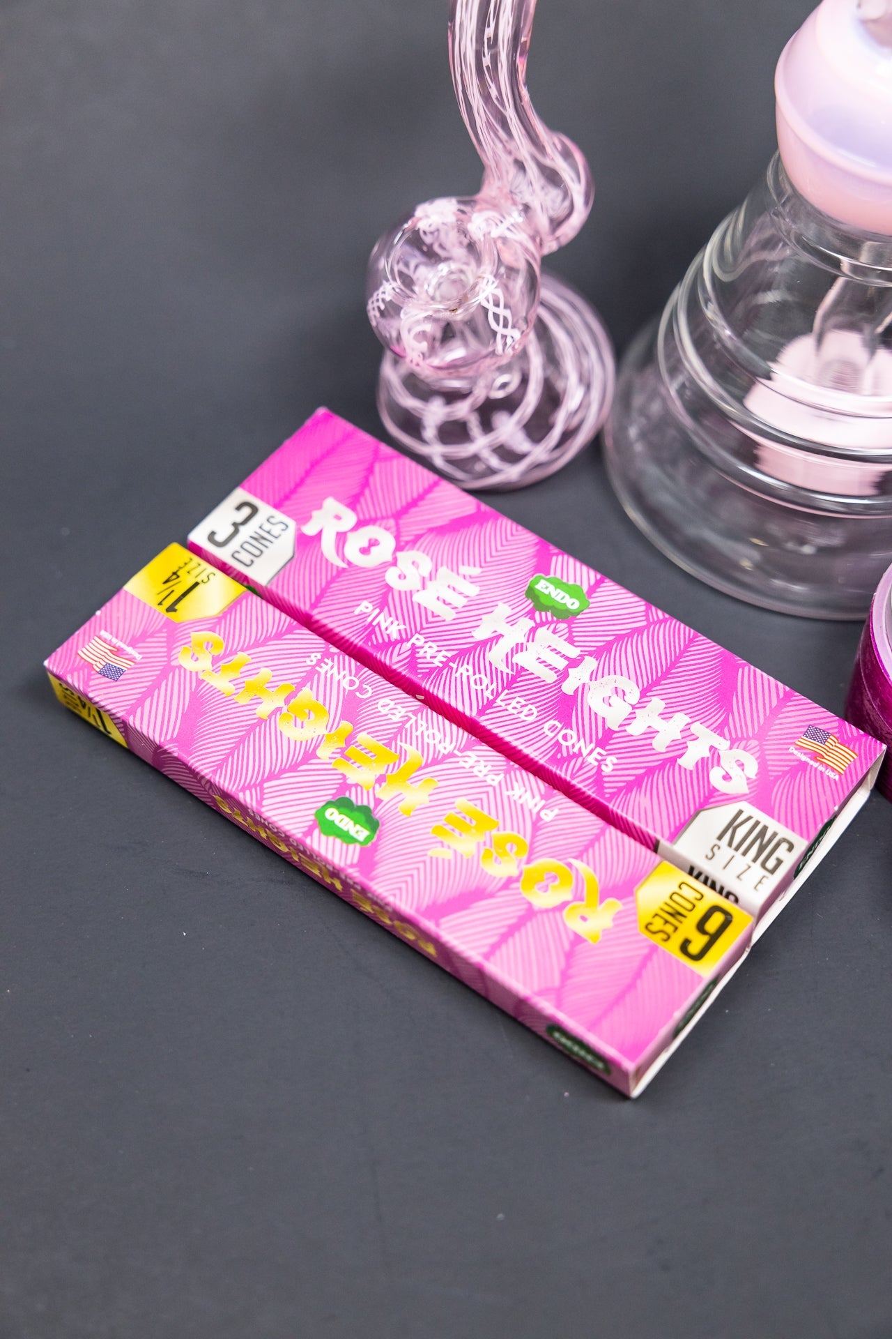 8" Pink Twisted Stoner Combo Set StonedGenie.com