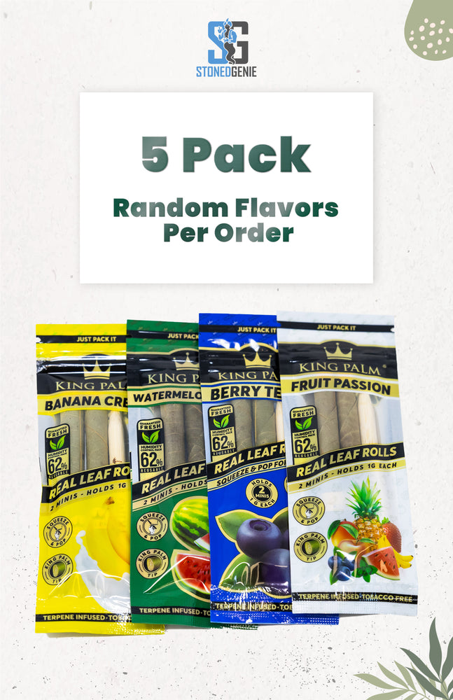 King Palm Mini's- 5 Pack