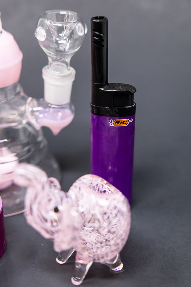 8" Pink Twisted Stoner Combo Set