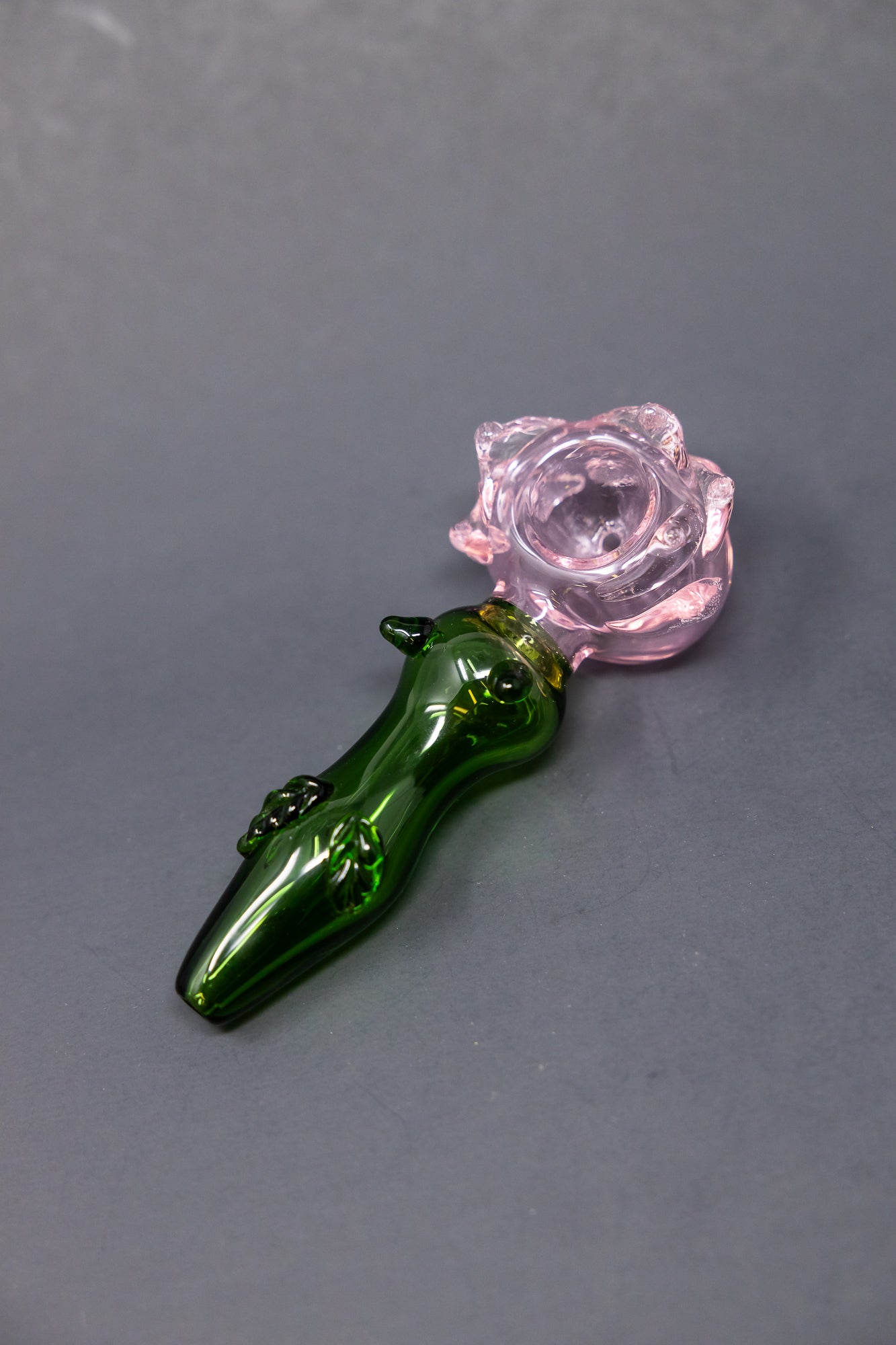 5" Pink Rose Hand Pipe