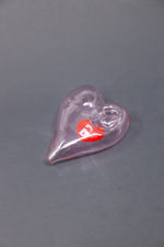 3.5" SG Pink Heart Pipe