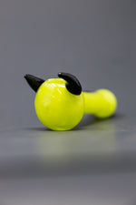 5" Lime Green Devil Hand Pipe