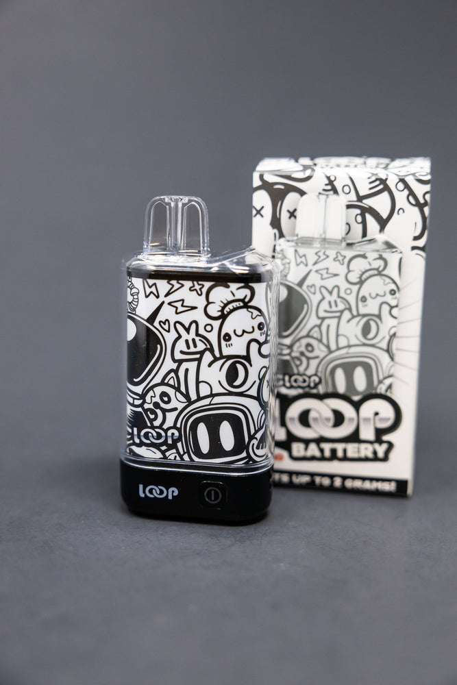 Loop 510 Thread Discreet Battery - Black/White