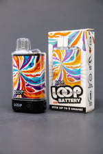 Loop 510 Thread Discreet Battery - Tie-Dye Design