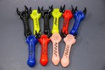 5" Assorted Devil Hand Pipes - 10 pc Bundle