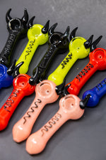 5" Assorted Devil Hand Pipes - 10 pc Bundle