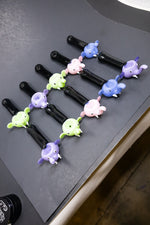 5" Assorted Elephant Head Hand Pipes - 10 pc Bundle