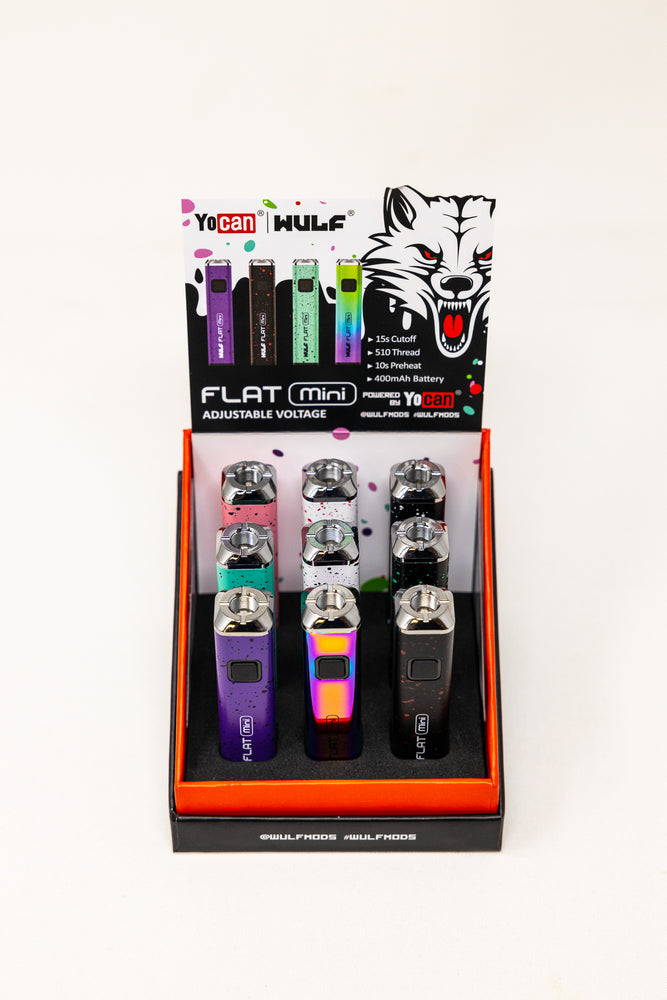 Yocan Wulf Flat Mini Vape Cartridge Battery
