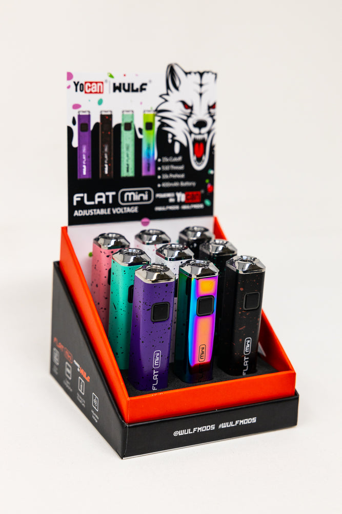 Yocan Wulf Flat Mini Vape Cartridge Battery