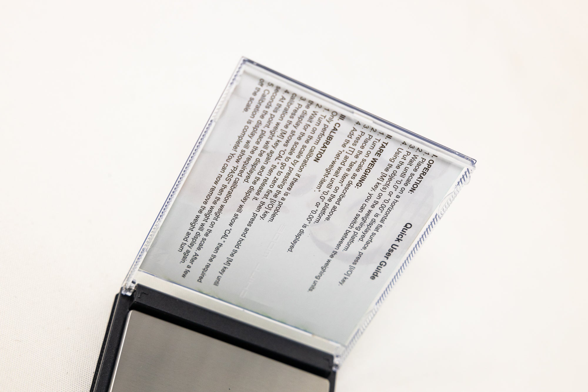 Mini CD Case Digital Scale