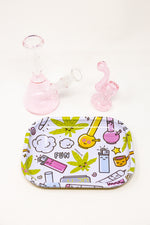 6" Pink Cute Stoner Combo