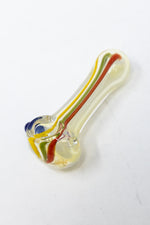 3" Fumed Rasta Stripe Pipe