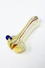 3" Fumed Rasta Stripe Pipe