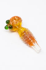 5" Orange Splatter Hand Pipe