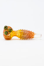 5" Orange Splatter Hand Pipe