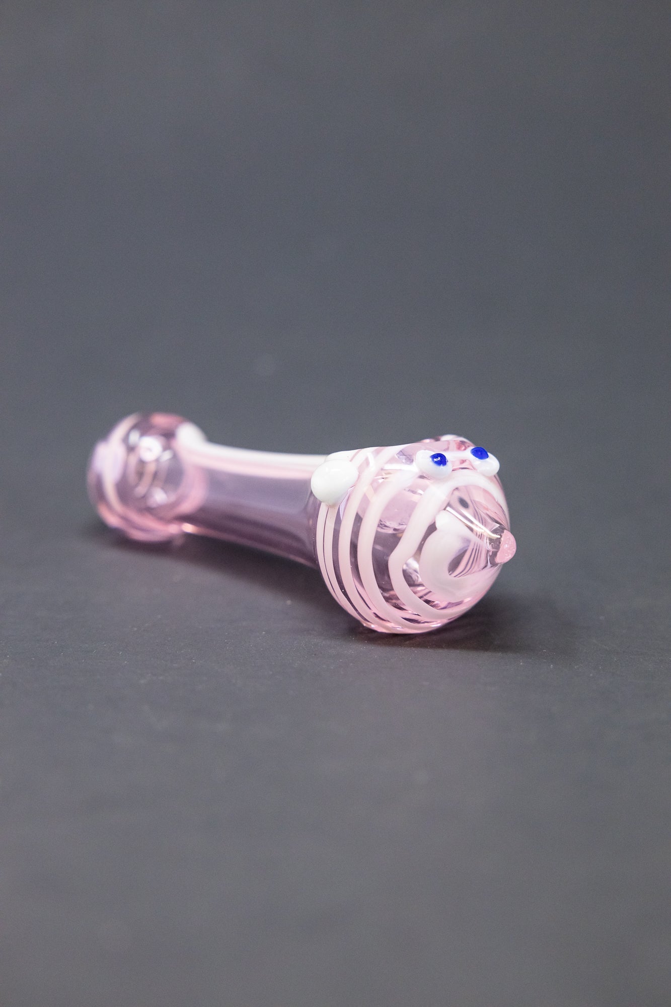 4"  Pink Googly Eye Hand Pipe StonedGenie.com