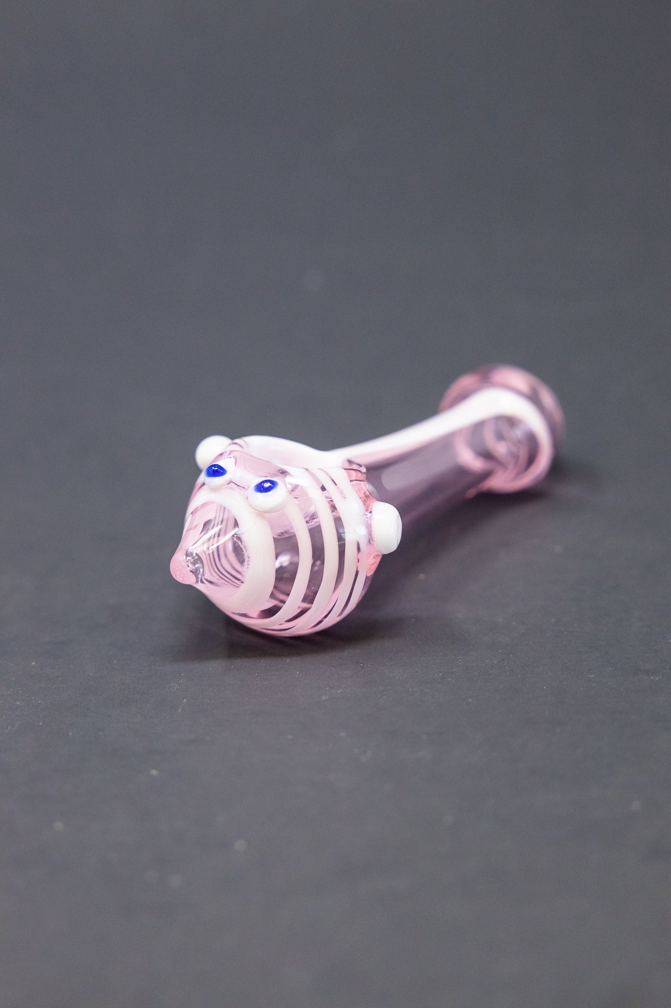4"  Pink Googly Eye Hand Pipe StonedGenie.com