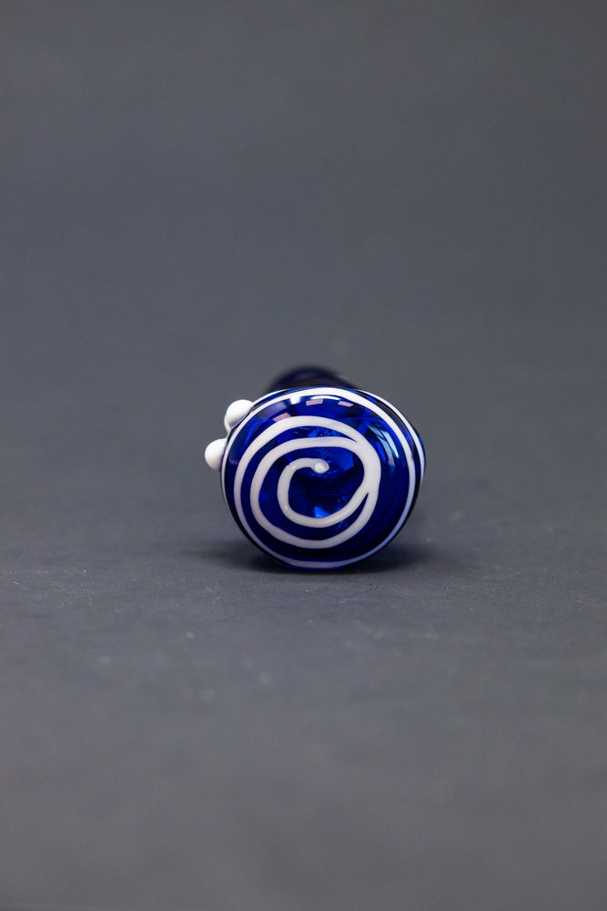 4" Blue Googly Eye Hand Pipe