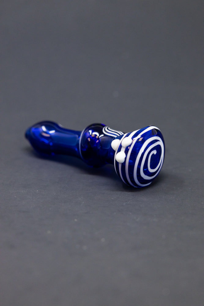 4" Blue Googly Eye Hand Pipe
