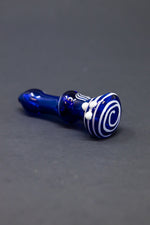 4" Blue Googly Eye Hand Pipe