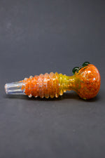 5" Orange Splatter Hand Pipe