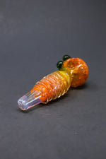 5" Orange Splatter Hand Pipe