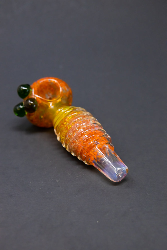 5" Orange Splatter Hand Pipe