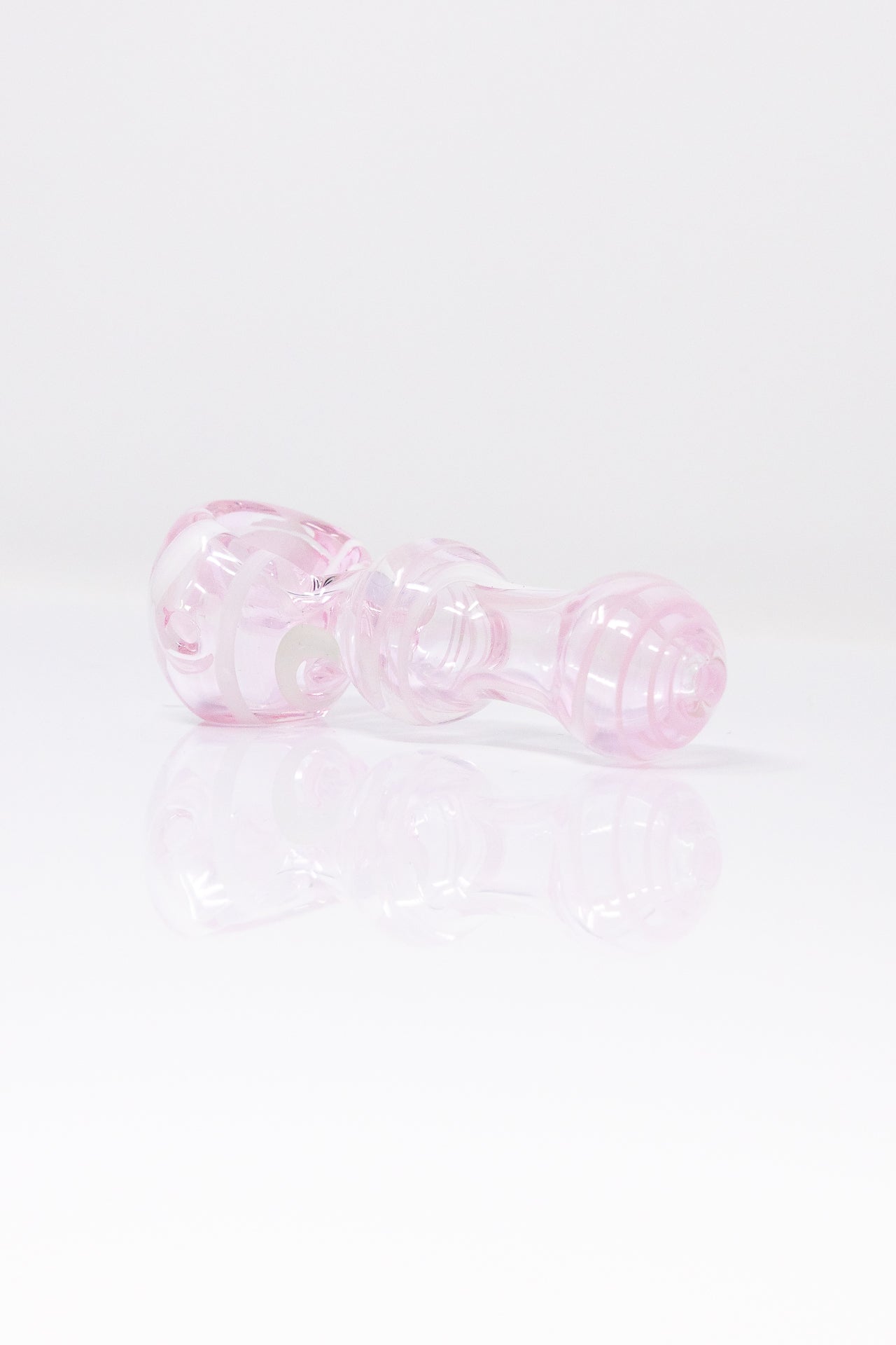 3.5"–4" Pink & Purple Zig Zag Swirl Glass Hand Pipe – Assorted StonedGenie.com