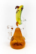 7" Amber Dolphin Dab Rig