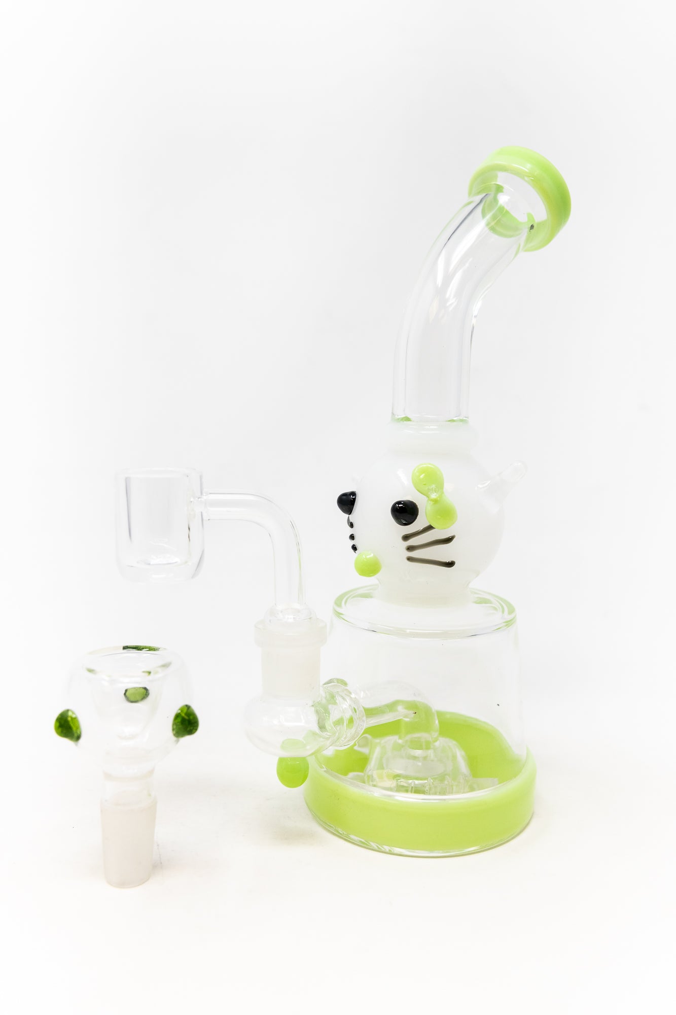 9" Green Cat Dab Rig