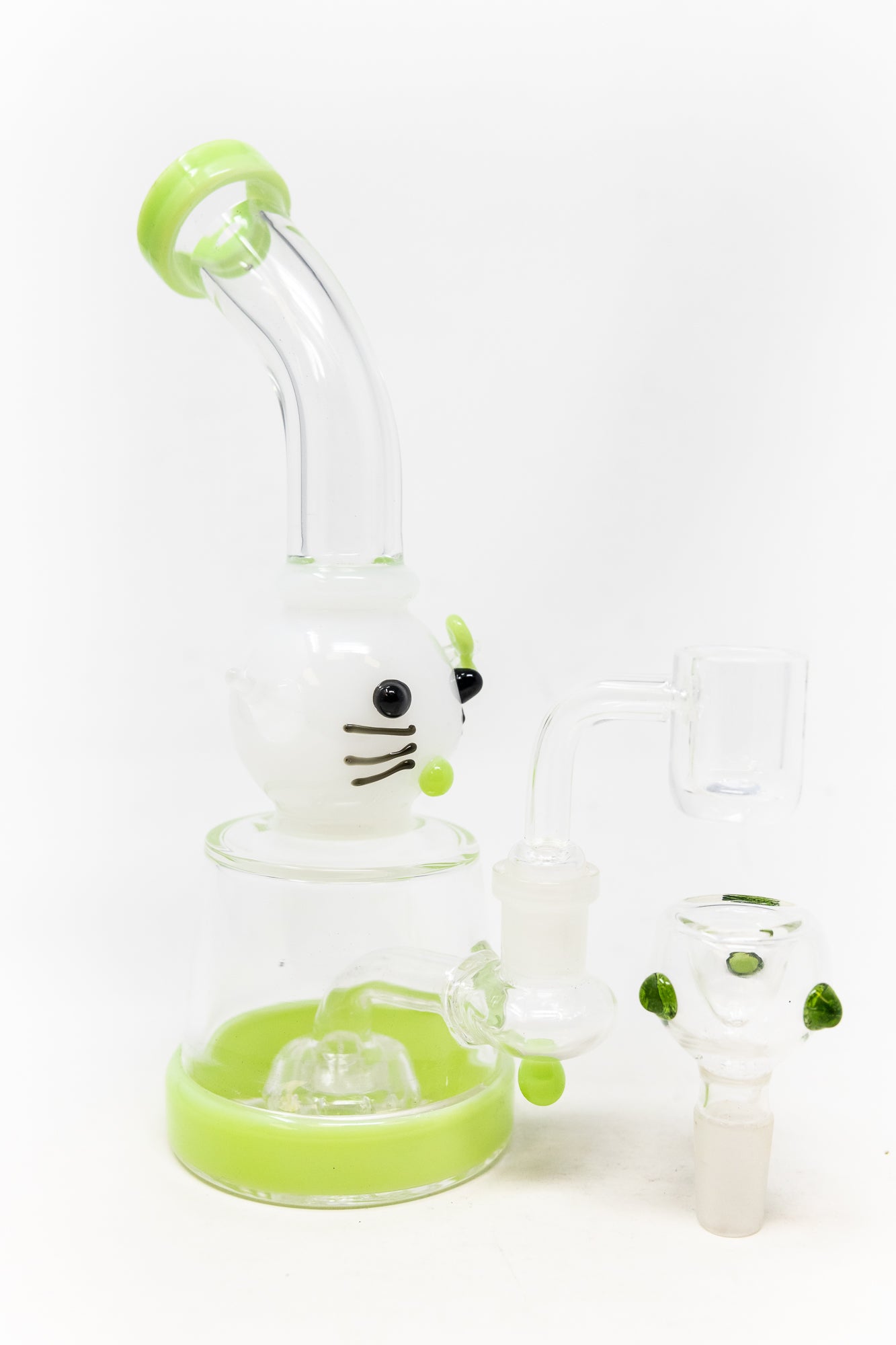 9" Green Cat Dab Rig