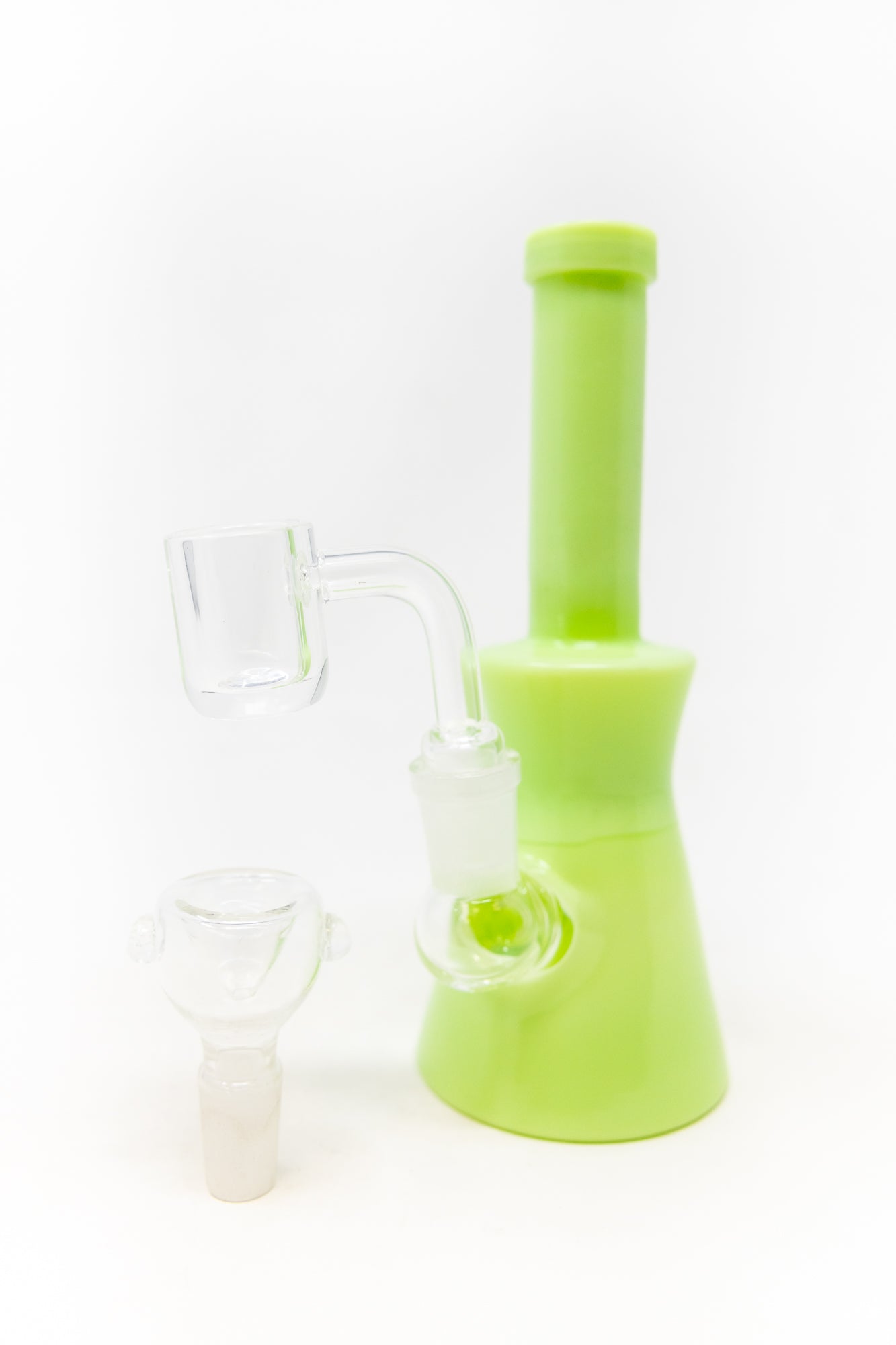 7" Slime Green Dab Rig