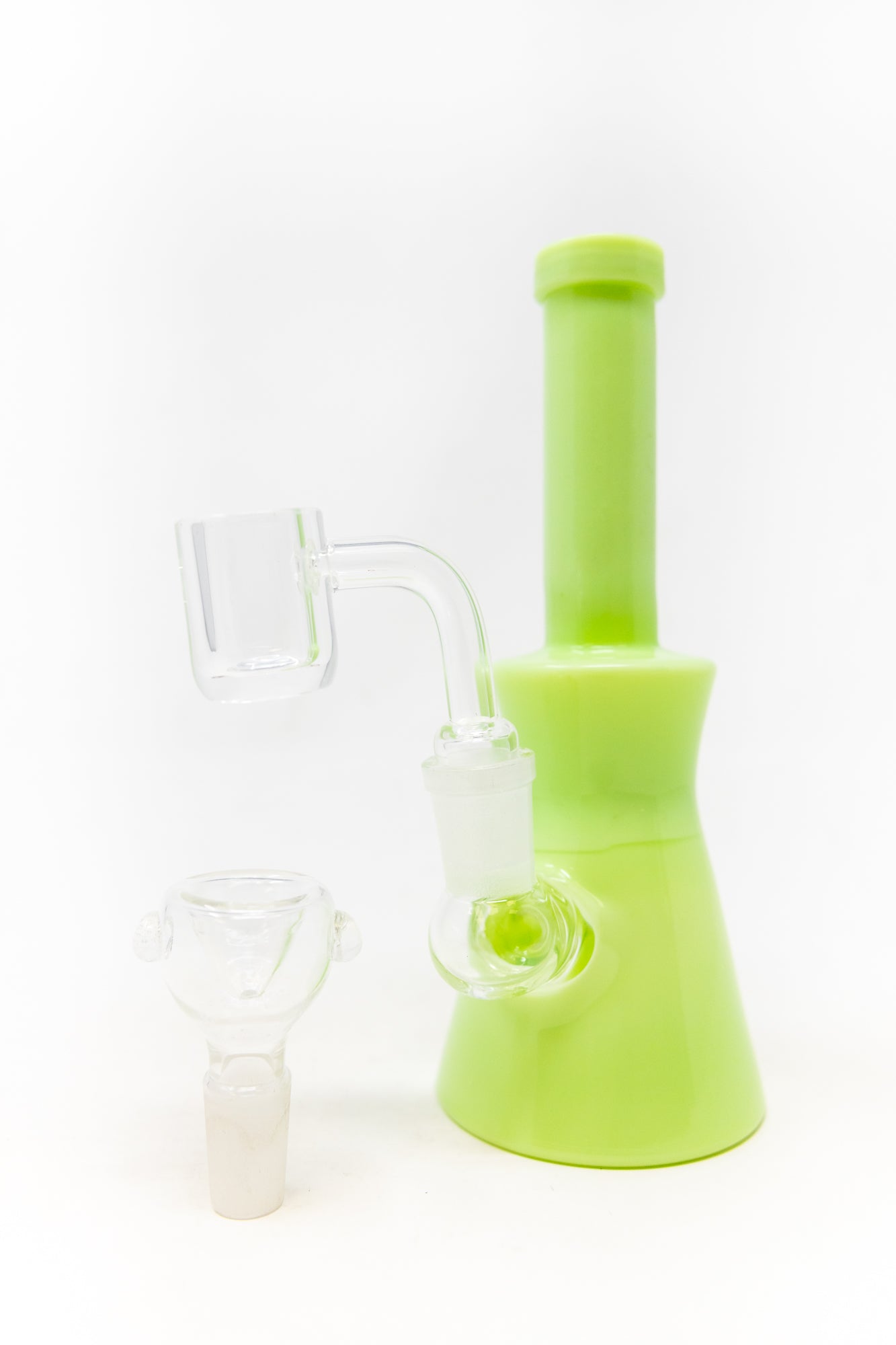 7" Slime Green Dab Rig