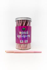 Rose Heights Pink Pre Roll Papers King Size Jar