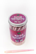 Rose Heights Pink Pre Roll Papers King Size Jar