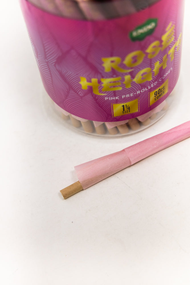 Rose Heights Pink Cone Jar