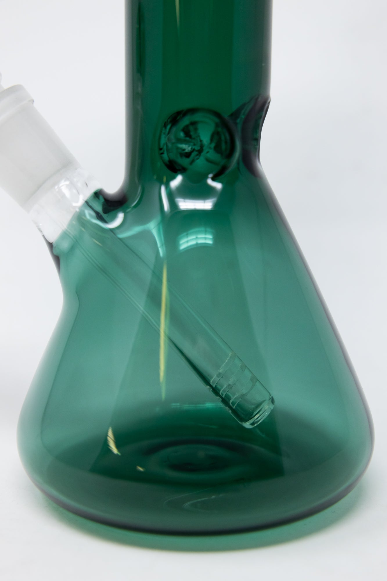 10" Dark Green Beaker Bong