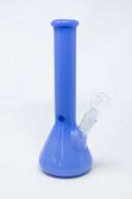 10" Milky Blue Beaker Bong