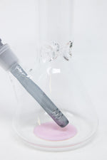 10" Milky Pink Middle Accent Beaker Bong