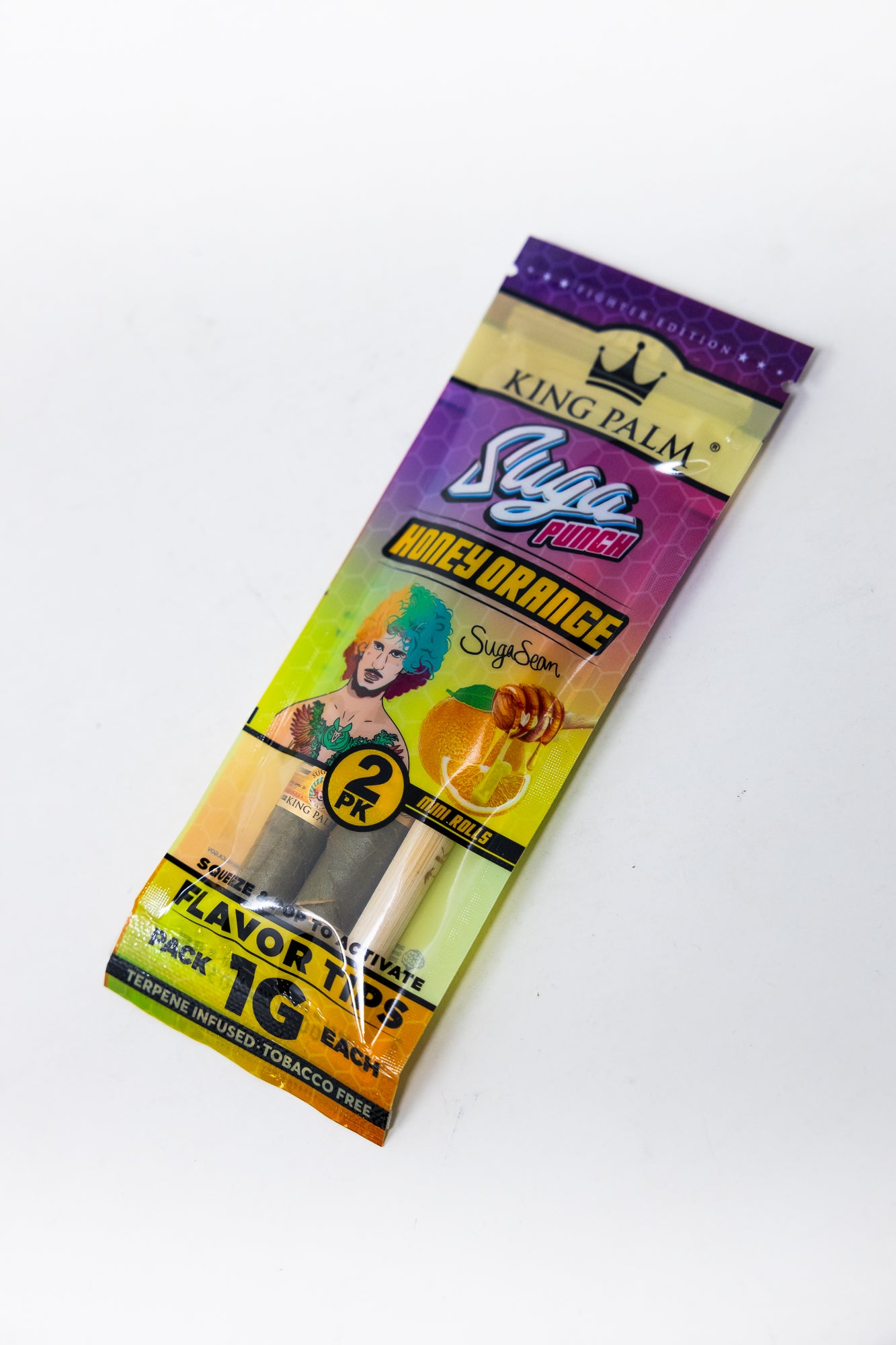 King Palm Mini Rolls Honey Orange - Suga Punch