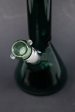 10" Dark Green Beaker Bong