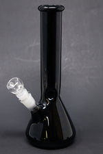 10" Black Beaker Bong w/ Ice Catcher